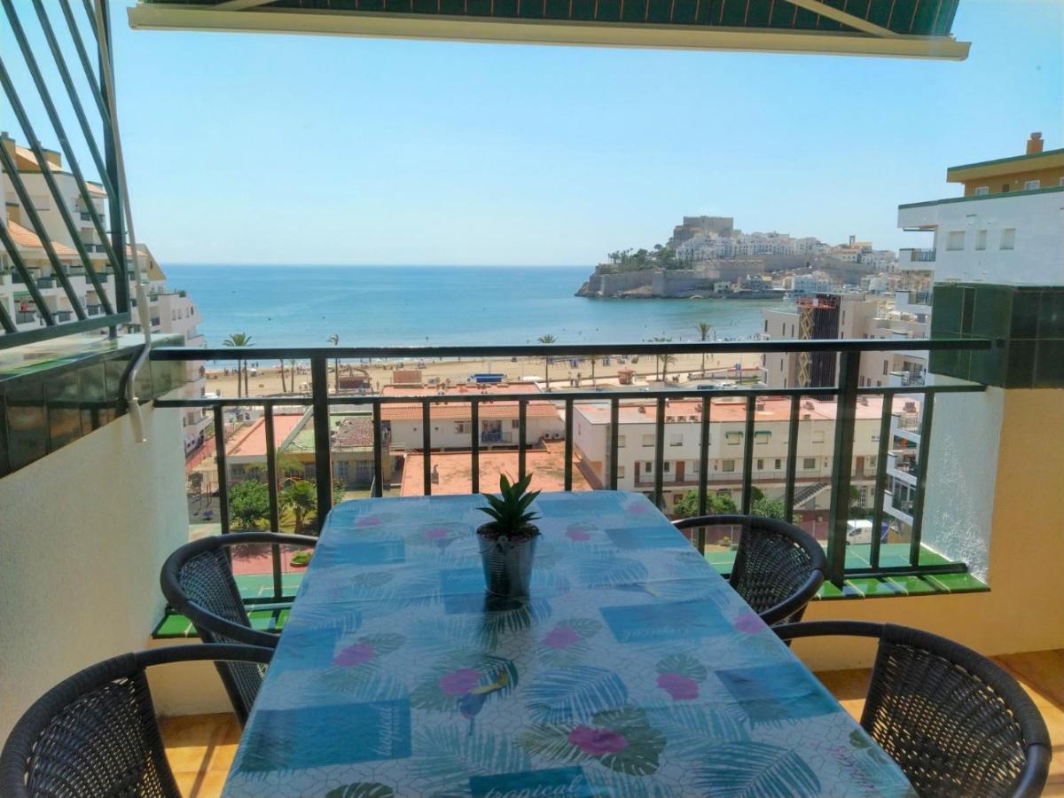 New! Peniscola Playa 1A Linea Apartment Luaran gambar
