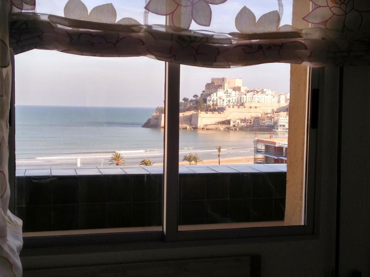 New! Peniscola Playa 1A Linea Apartment Luaran gambar