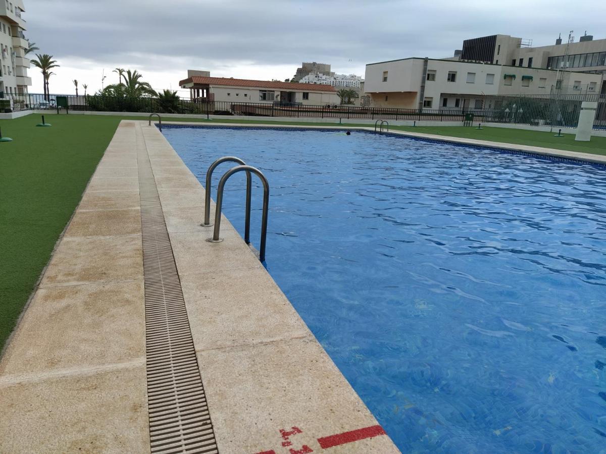 New! Peniscola Playa 1A Linea Apartment Luaran gambar