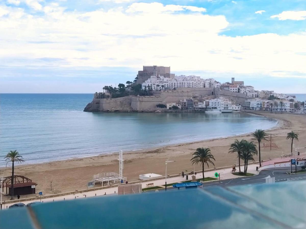 New! Peniscola Playa 1A Linea Apartment Luaran gambar